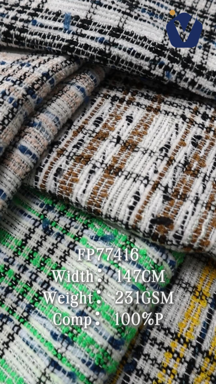 FP77416 / 1975 / Chanel-style Tweed