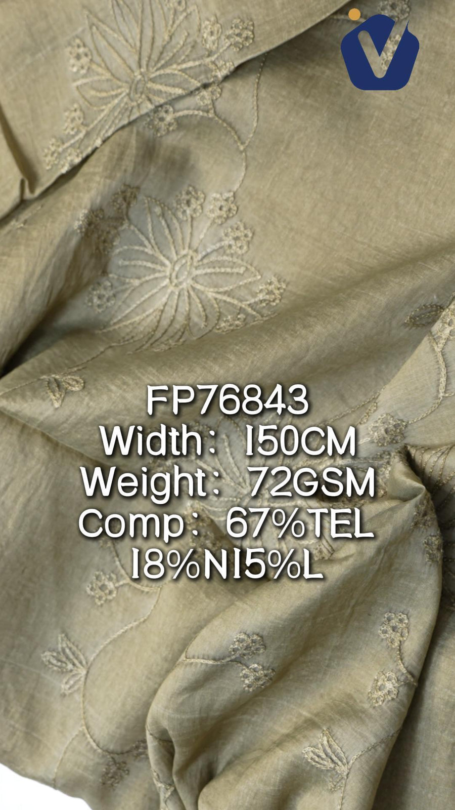 FP76843 / A663-9 / Processed Womenswear Fabric