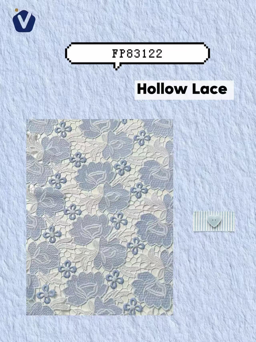 FP83122 / MR118 / Lace Embroidery