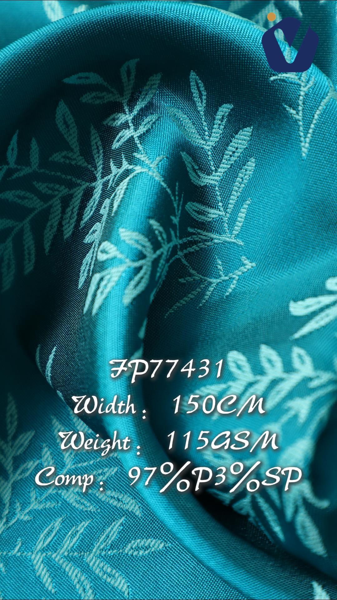 FP77431 / JD198 / Satin Jacquard fabric image