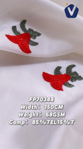 FP70344 / D127 / Processed Womenswear Fabric fabric image