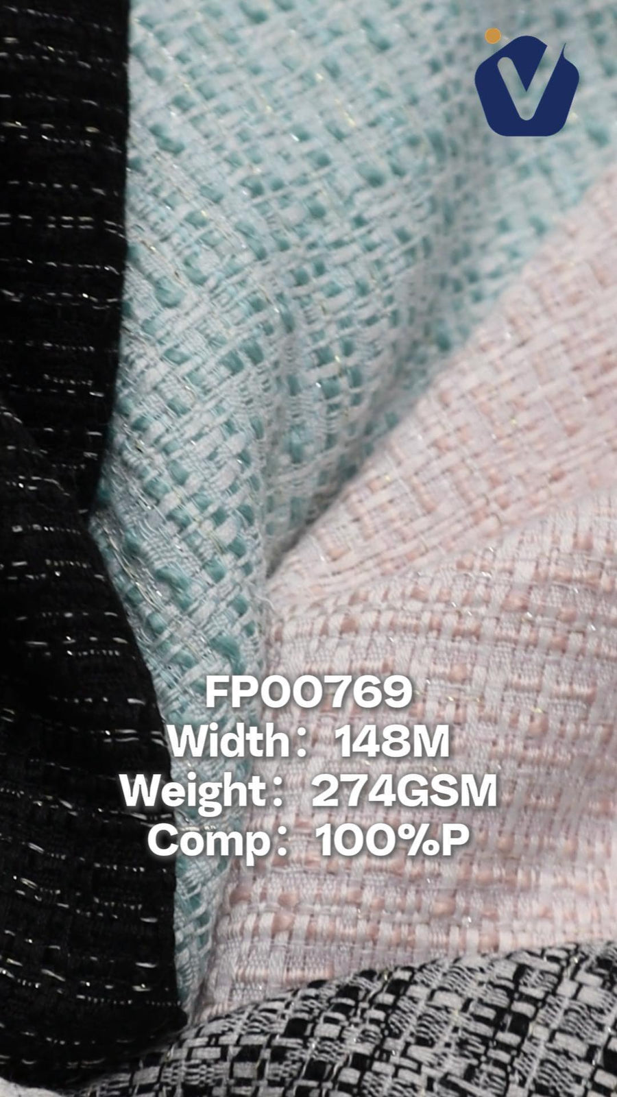 FP00769 / 205 / Chanel-style Tweed