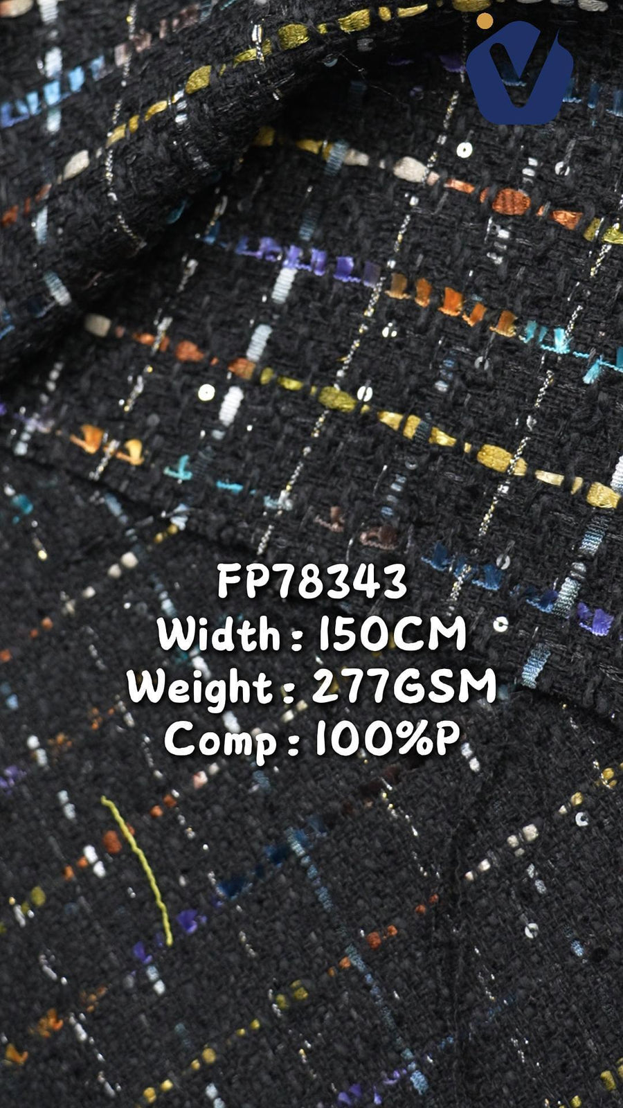 FP00795 / 286 / Chanel-style Tweed