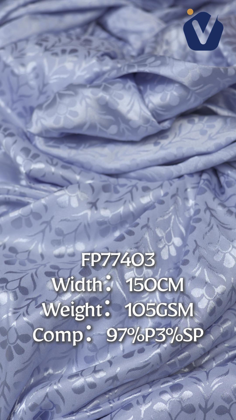 FP77403 / JD405 / Satin Jacquard