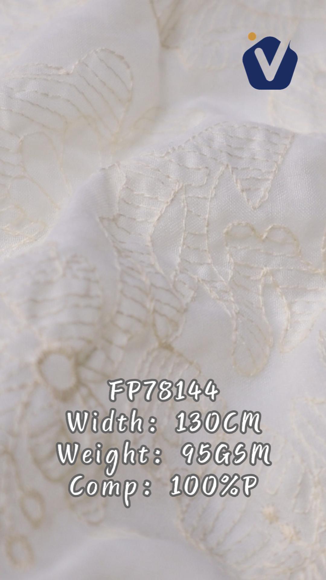 FP78144 / C032# / Embroidery Fabric fabric image