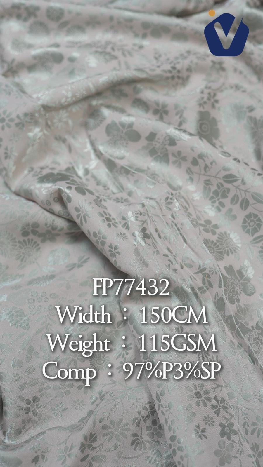 FP77432 / JD242 / Satin Jacquard