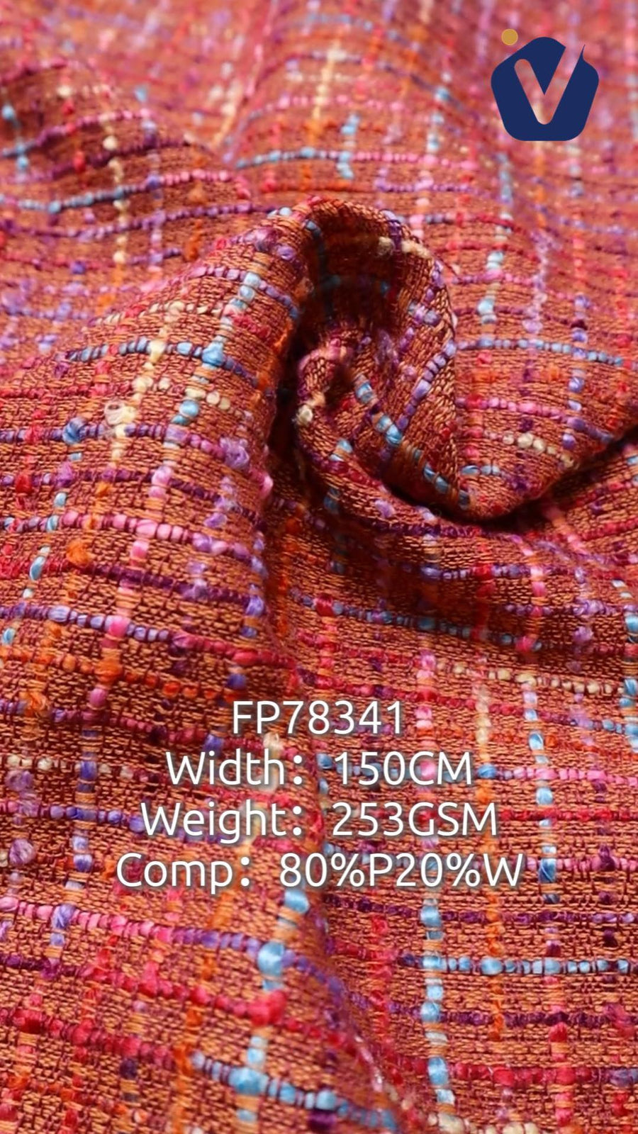 FP78341 / 389 / Chanel-style Tweed