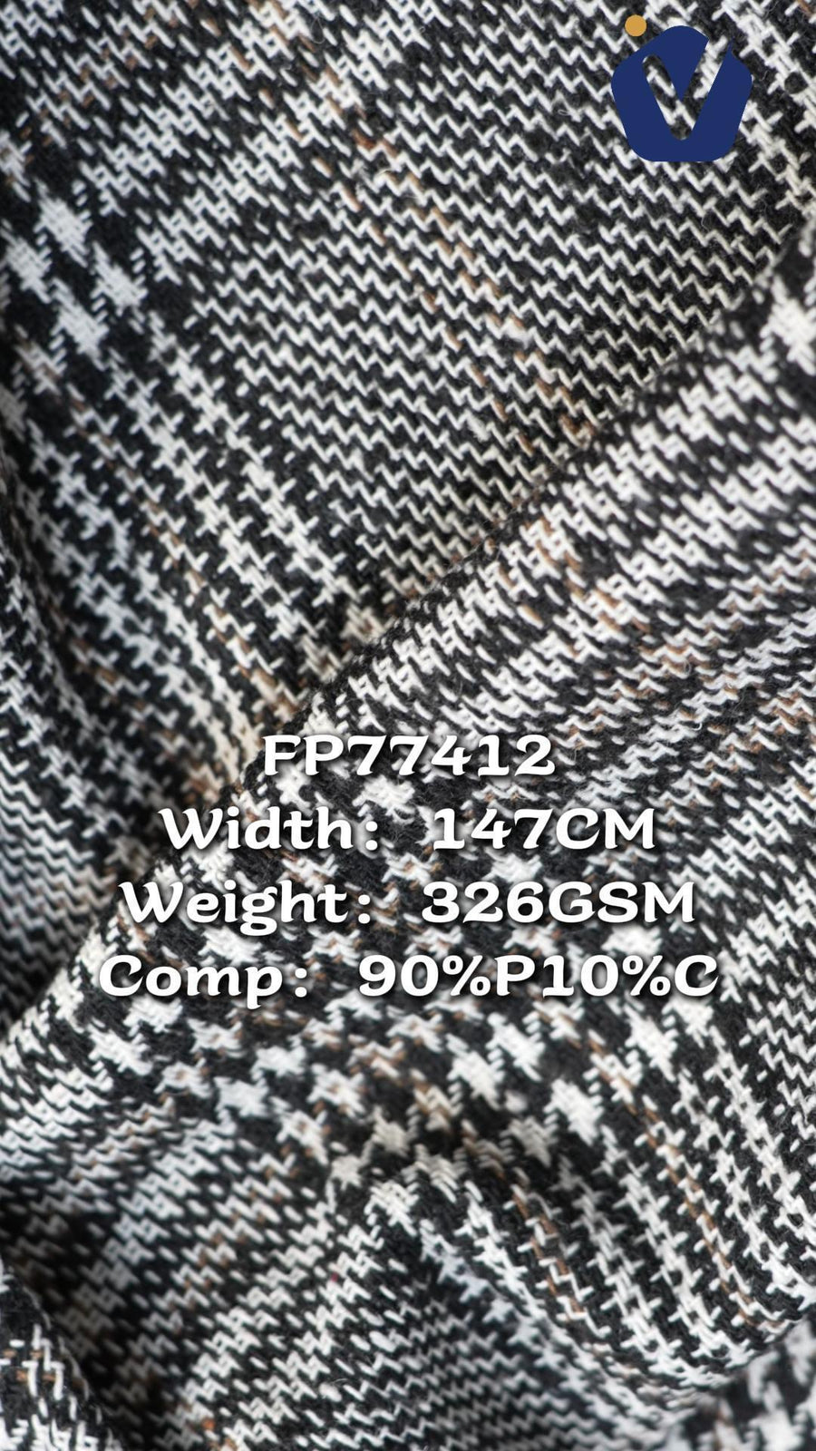 FP77412 / F100 / Chanel-style Tweed