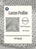 FP72632 / 3293-1 / Lace Embroidery fabric image