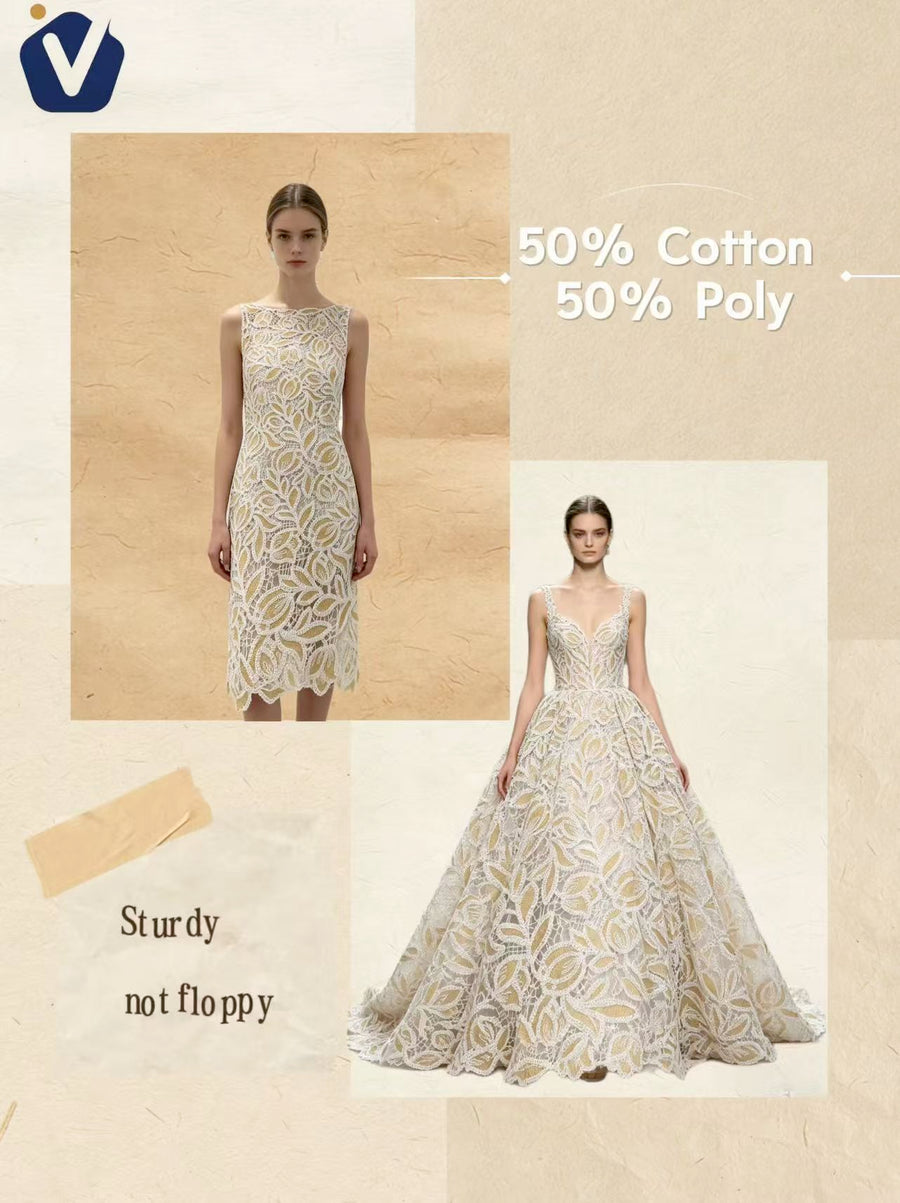 FP83121 / MR107 / Lace Embroidery