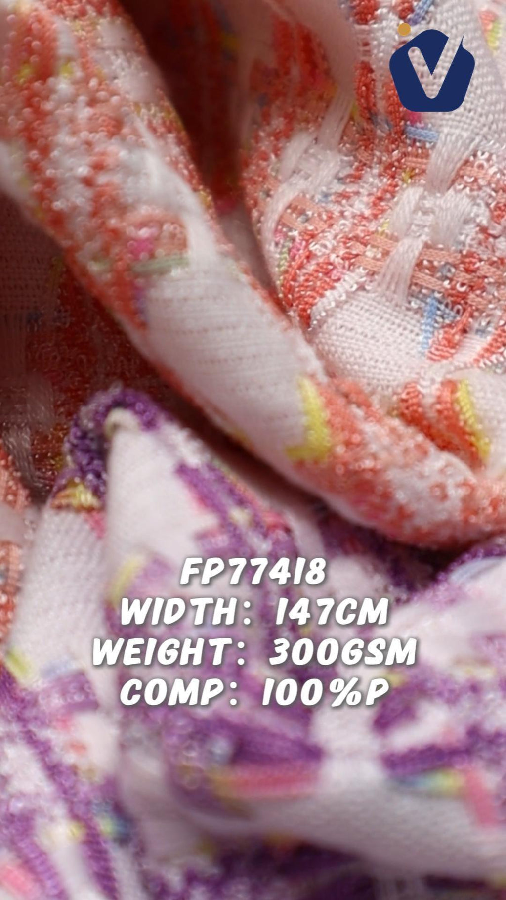 FP77418 / 216 / Chanel-style Tweed fabric image