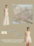 FP68349 / X1527 / Lace Embroidery fabric image
