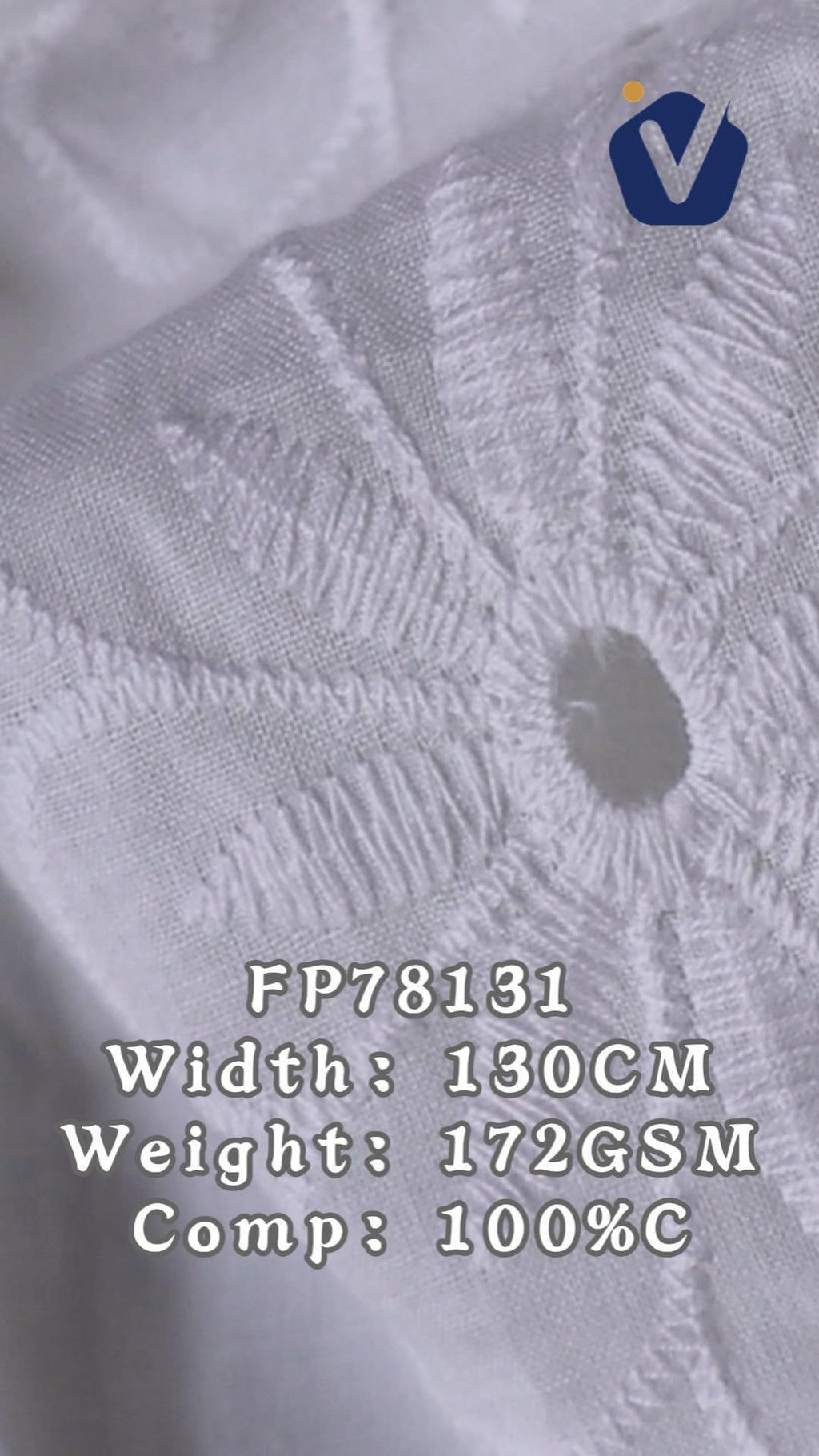 FP78131 / 7013# / Embroidery Fabric fabric image