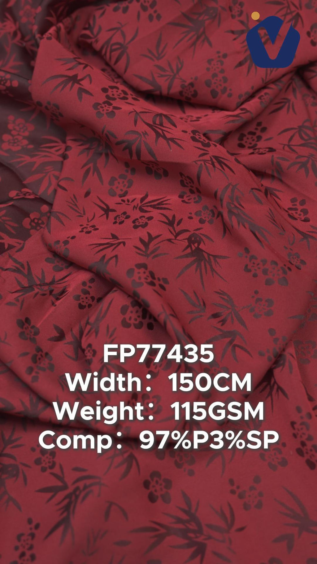 FP77435 / JD243 / Satin Jacquard fabric image