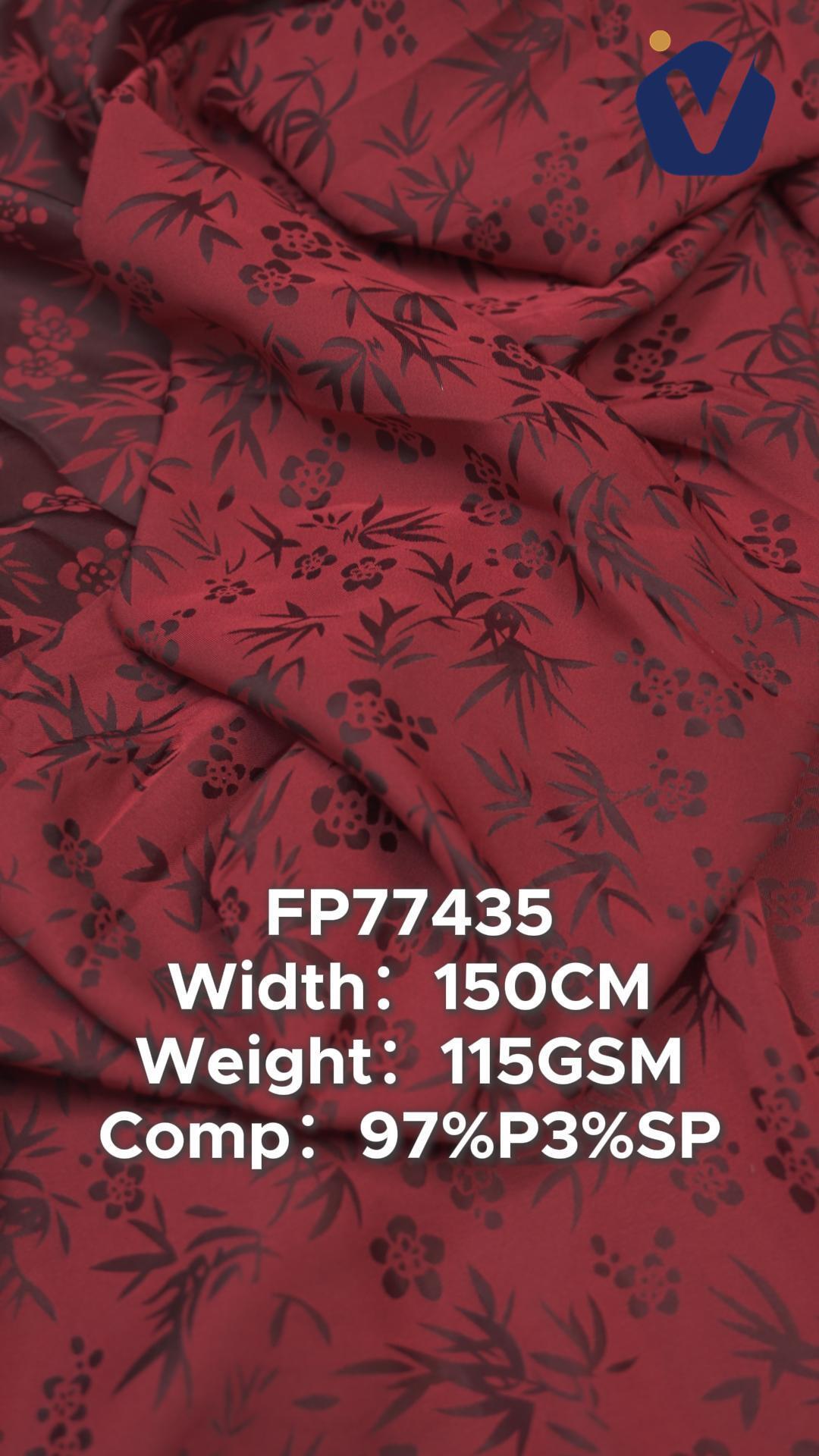 FP77435 / JD243 / Satin Jacquard fabric image