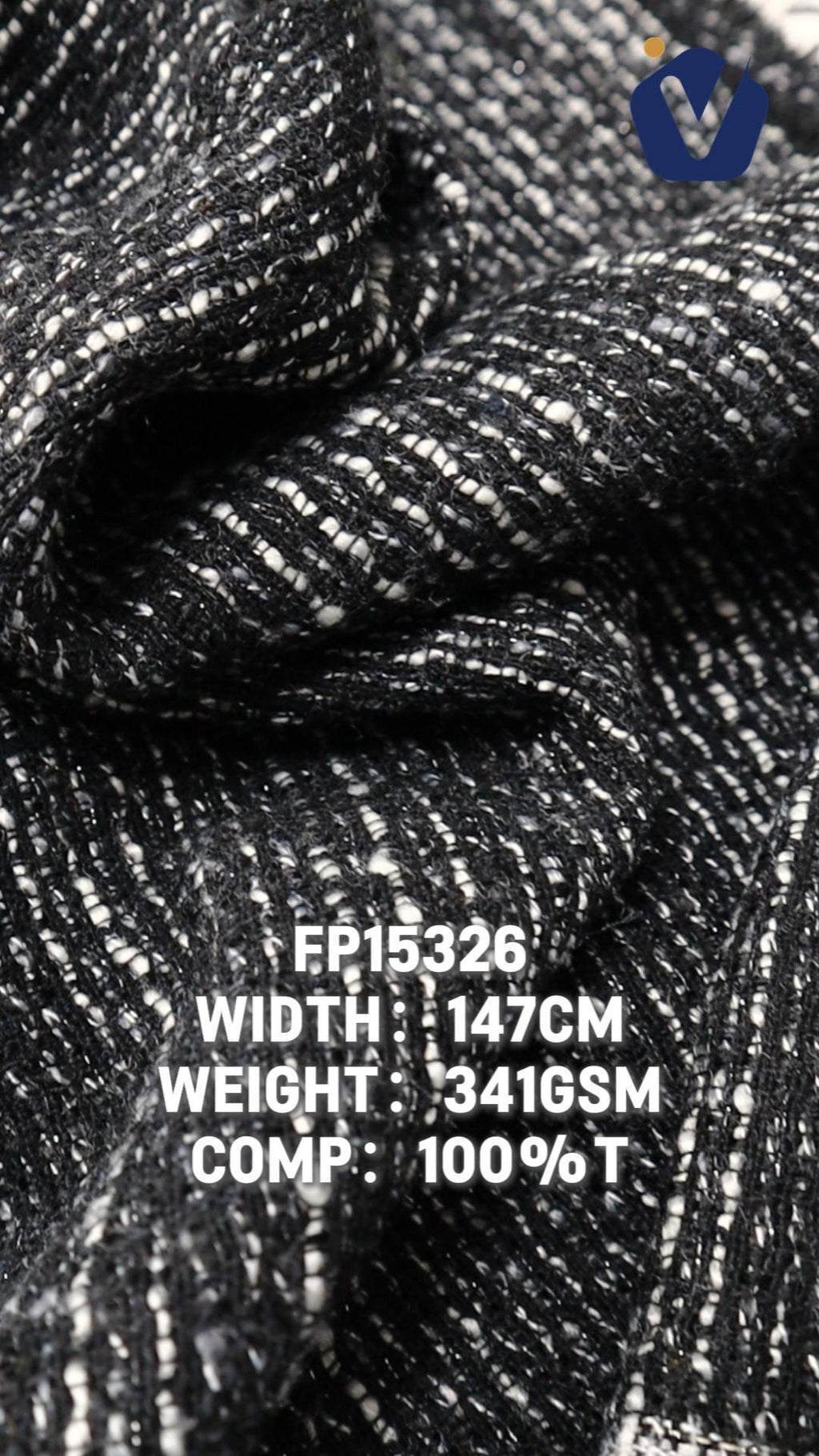 FP15326 / 1945 / Chanel-style Tweed fabric image