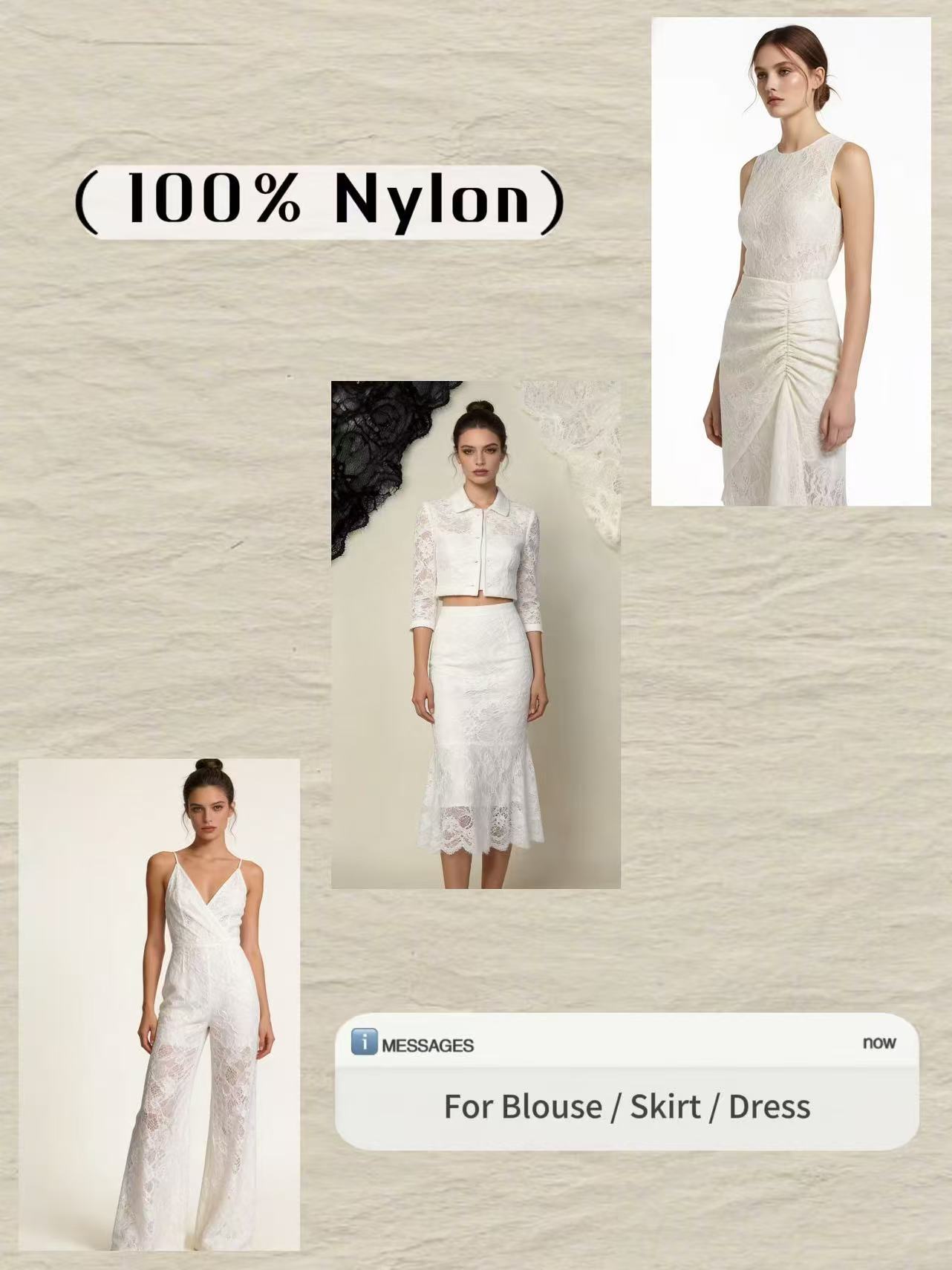 FP60445 / X1516 / Lace Embroidery fabric image