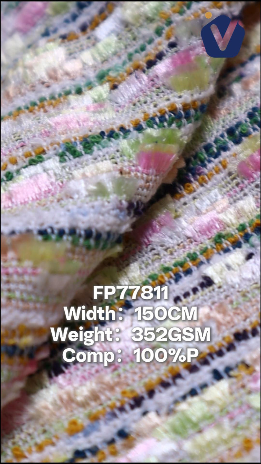 FP77811 / 223 / Chanel-style Tweed