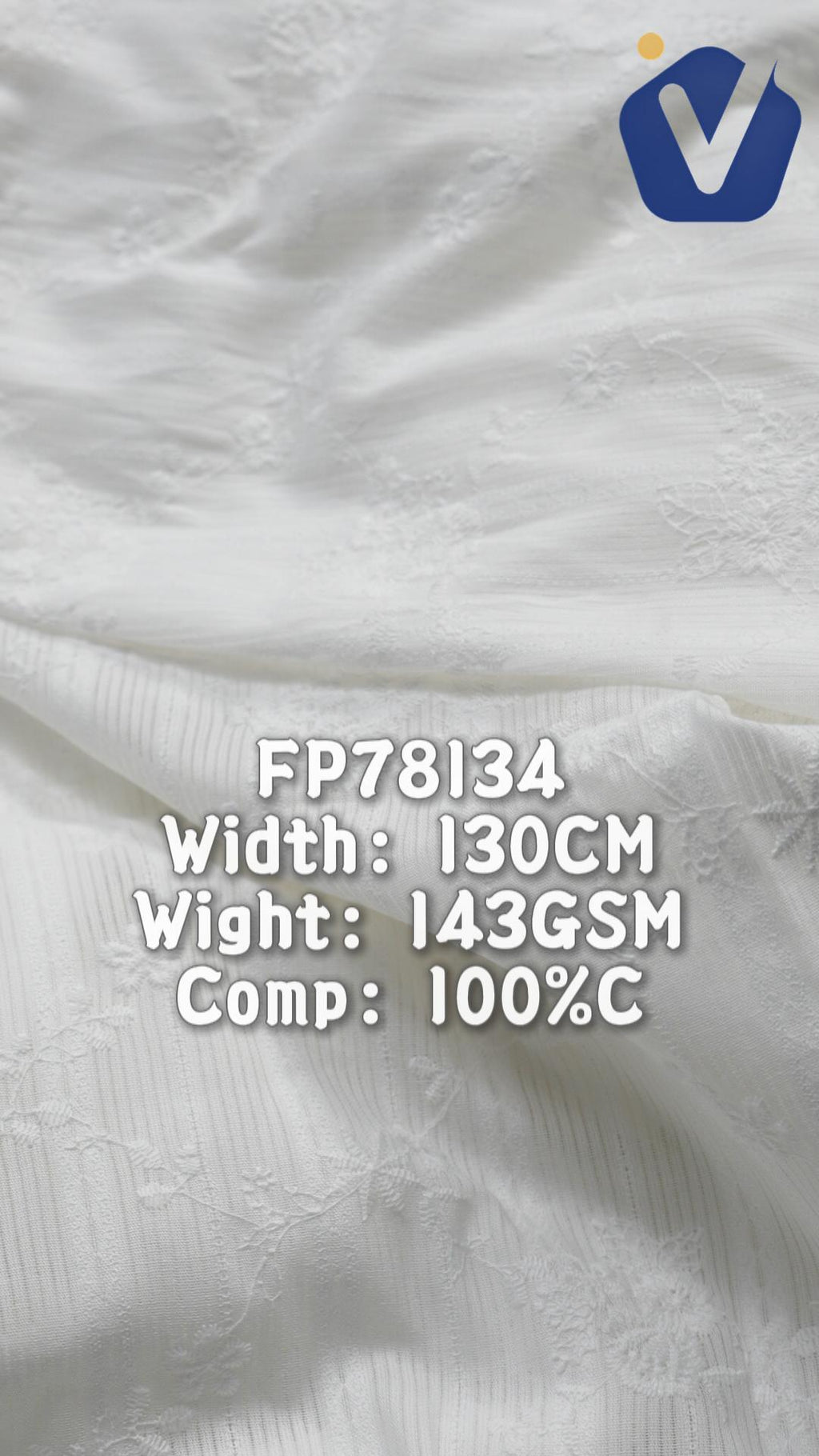 FP78134 / SL3014# / Embroidery Fabric fabric image