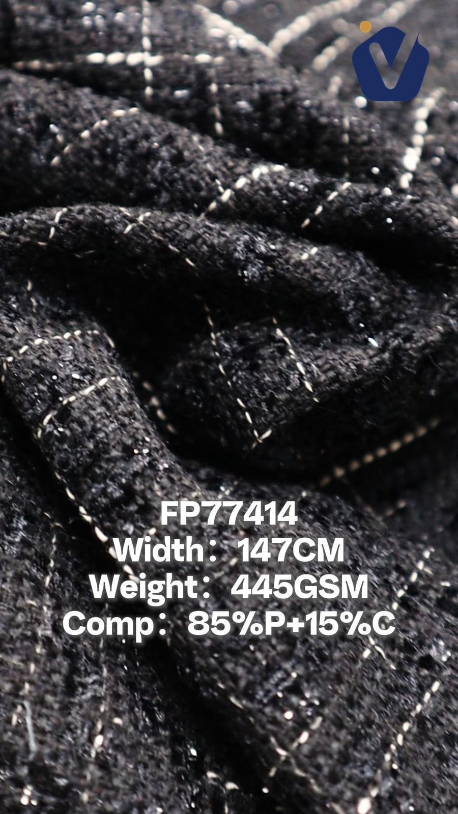 FP77414 / 350 / Chanel-style Tweed