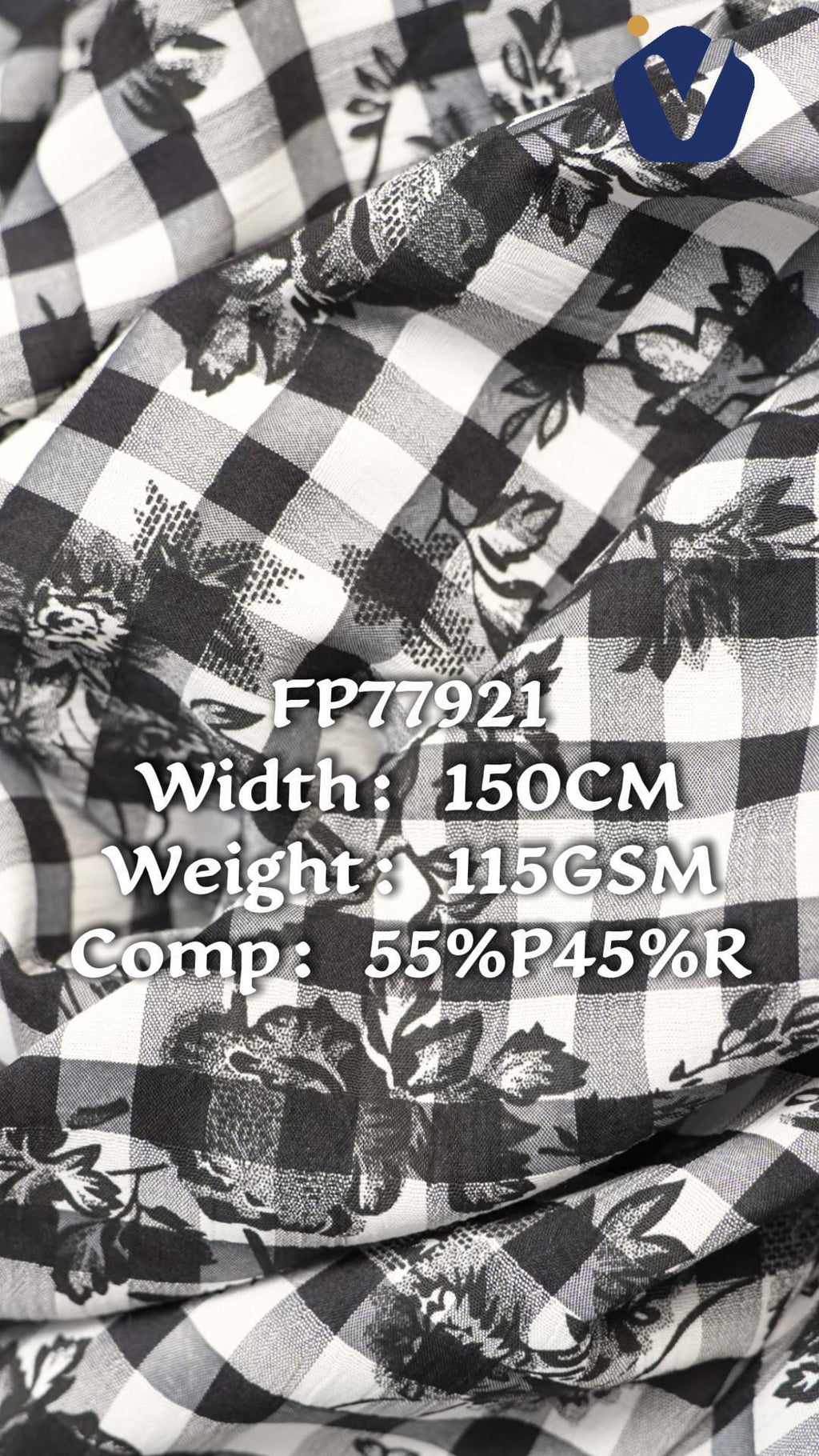 FP77921 / 329-485 / Processed Womenswear Fabric fabric image