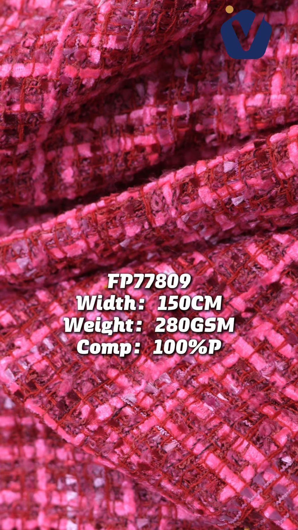FP77809 / 264 / Chanel-style Tweed fabric image