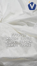 FP78135 / BBA10431# / Embroidery Fabric fabric image