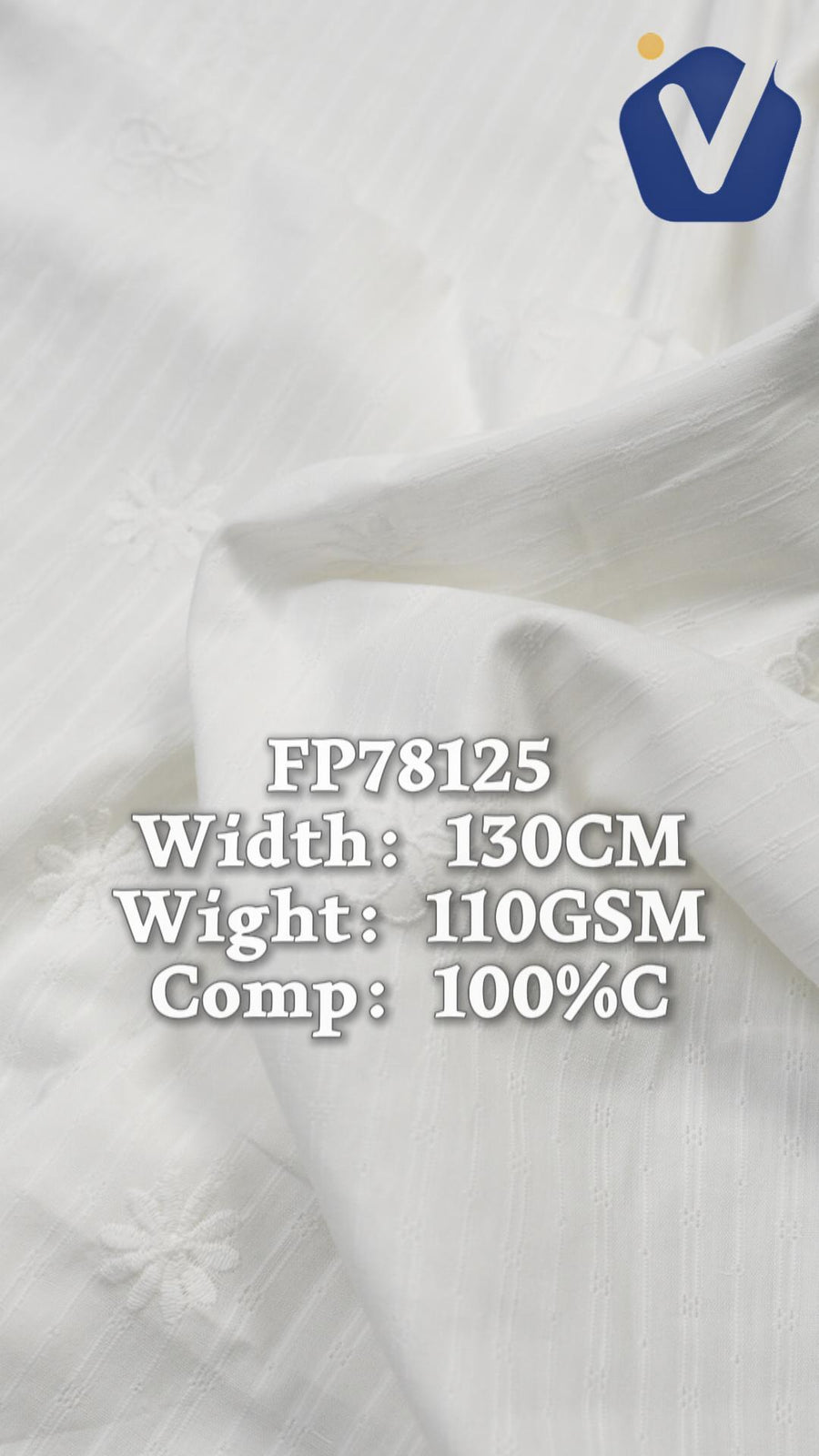 FP78125 / SL4003# / Embroidery Fabric