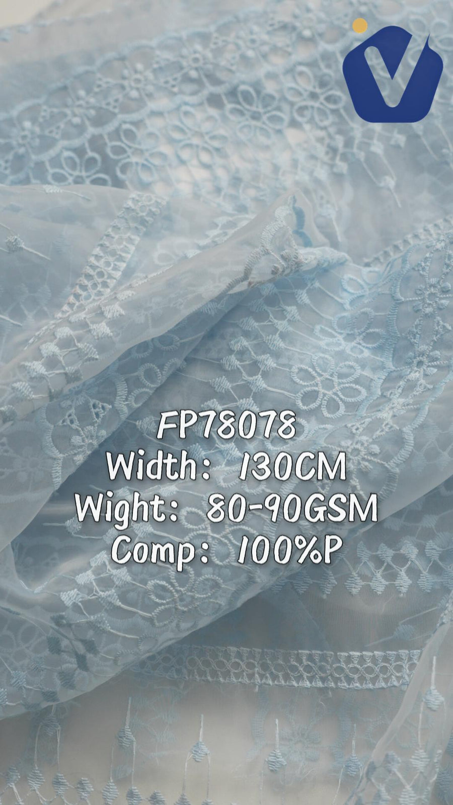 FP78078 / L008 / Embroidery Fabric