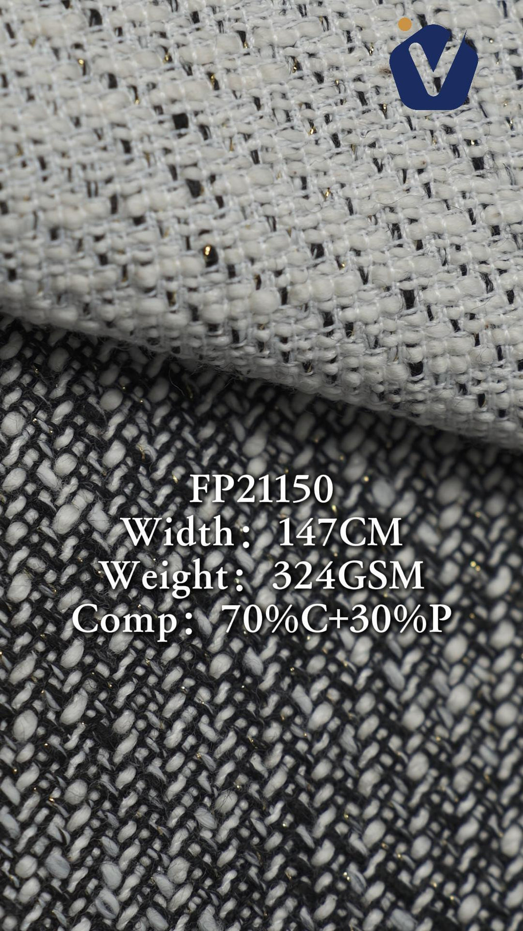 FP21150 / 362 / Chanel-style Tweed fabric image