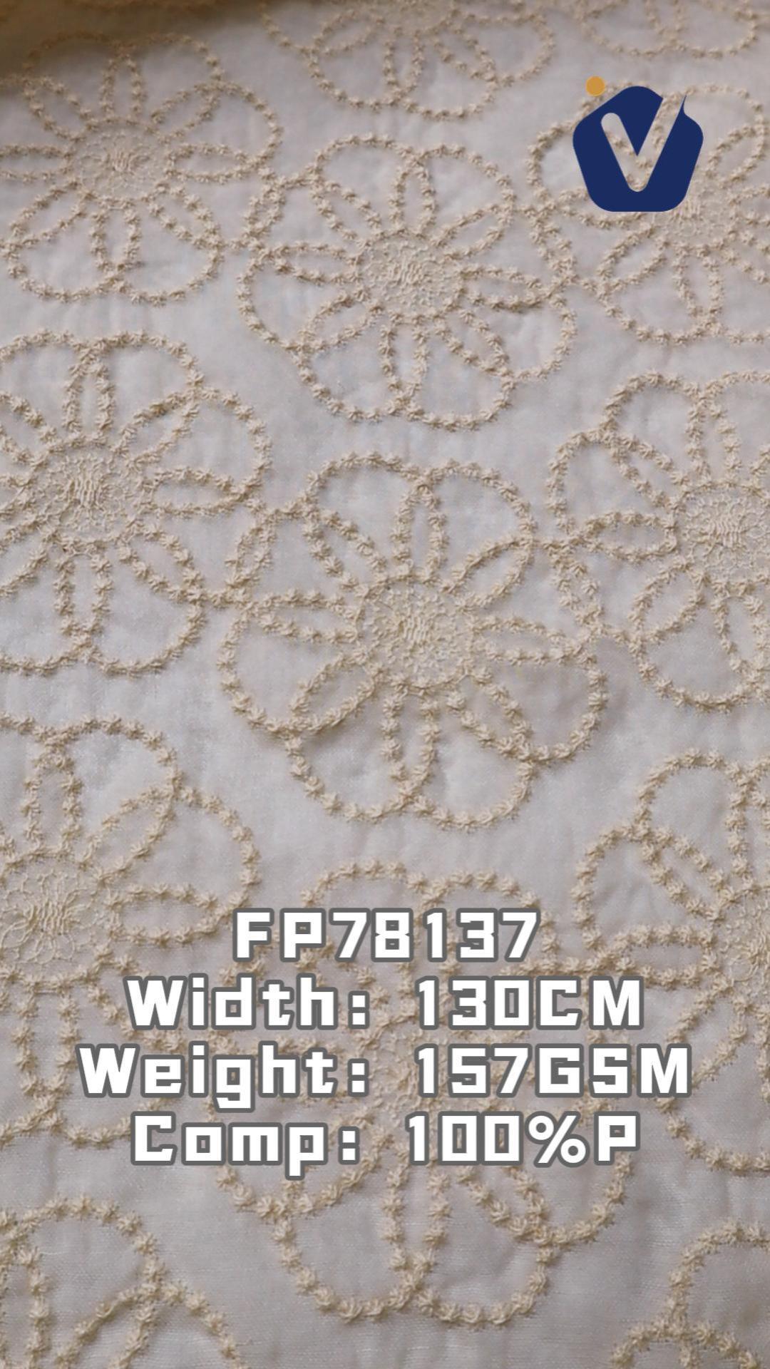 FP78137 / C014# / Embroidery Fabric fabric image