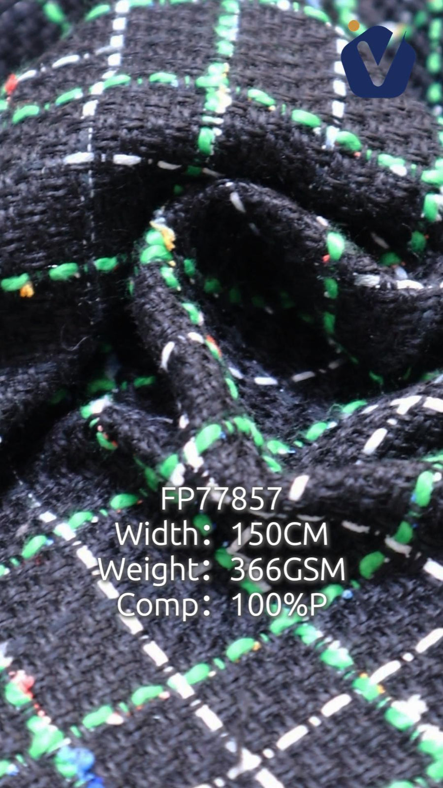 FP77857 / 1909 / Chanel-style Tweed