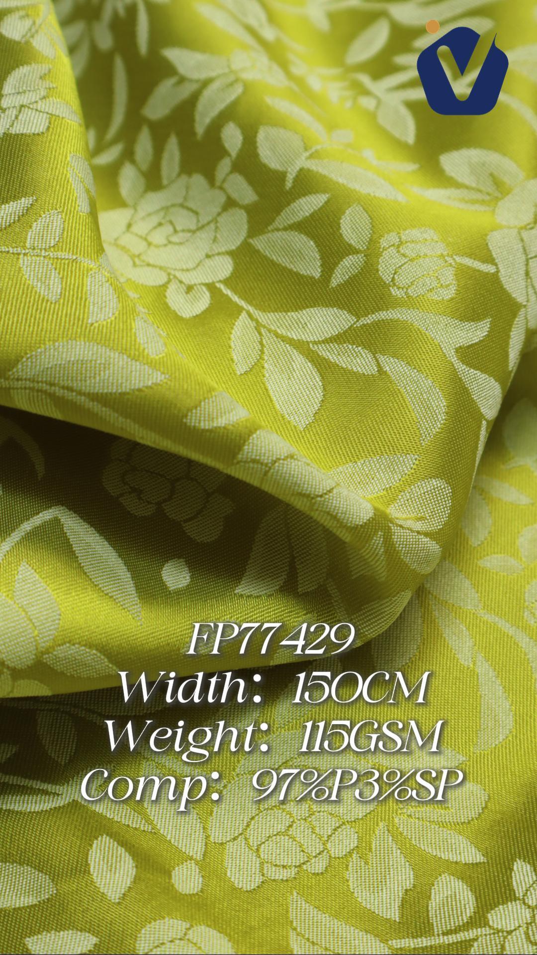 FP77429 / JD241 / Satin Jacquard fabric image