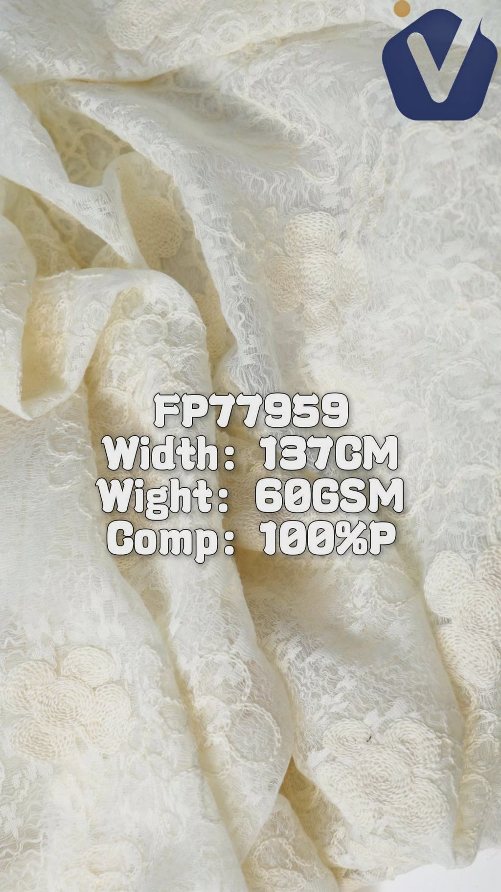 FP77959 / A699-3 / Processed Womenswear Fabric fabric video