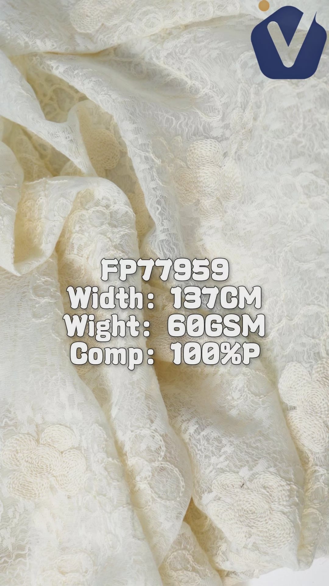 FP77959 / A699-3 / Processed Womenswear Fabric fabric video