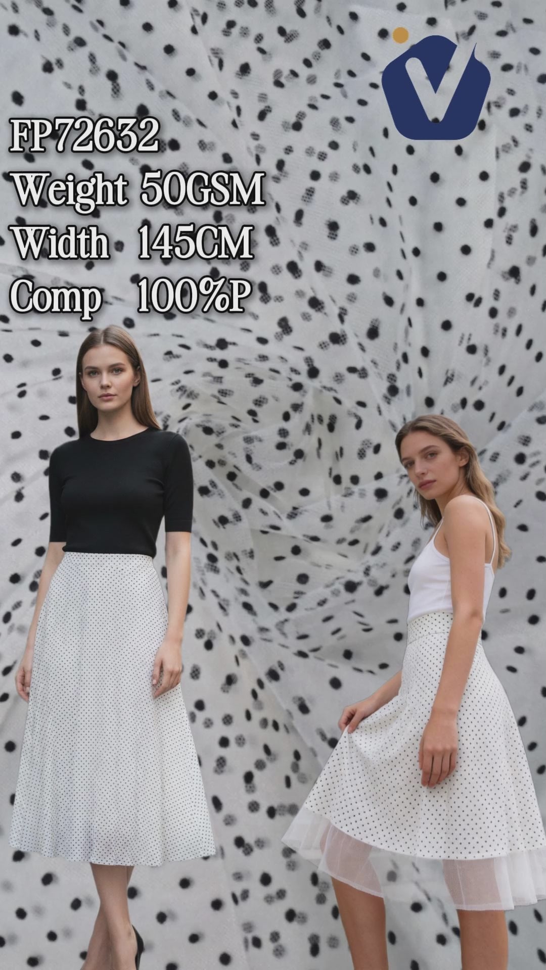 FP72632 / 3293-1 / Lace Embroidery fabric video