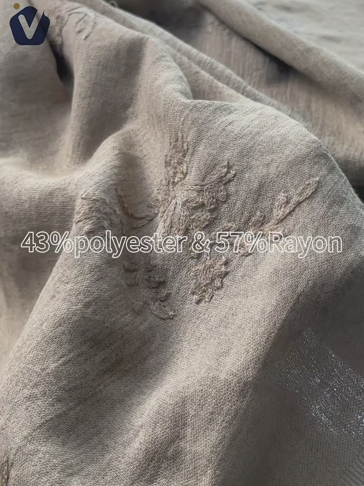 FP77967 / A685-2 / Processed Womenswear Fabric fabric video