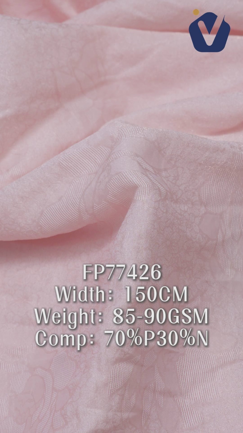 FP77426 / JD371 / Satin Jacquard fabric video