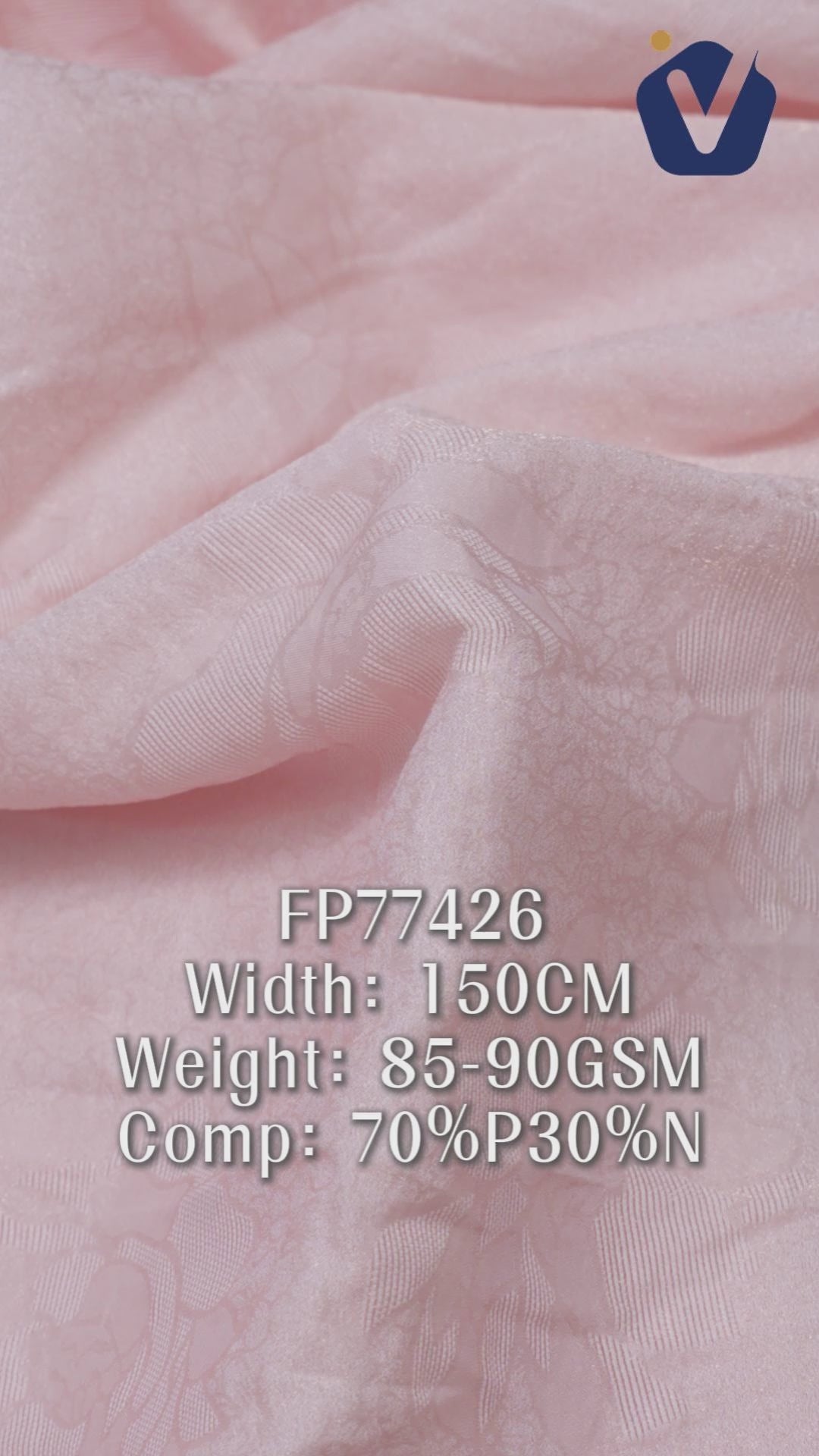 FP77426 / JD371 / Satin Jacquard fabric video