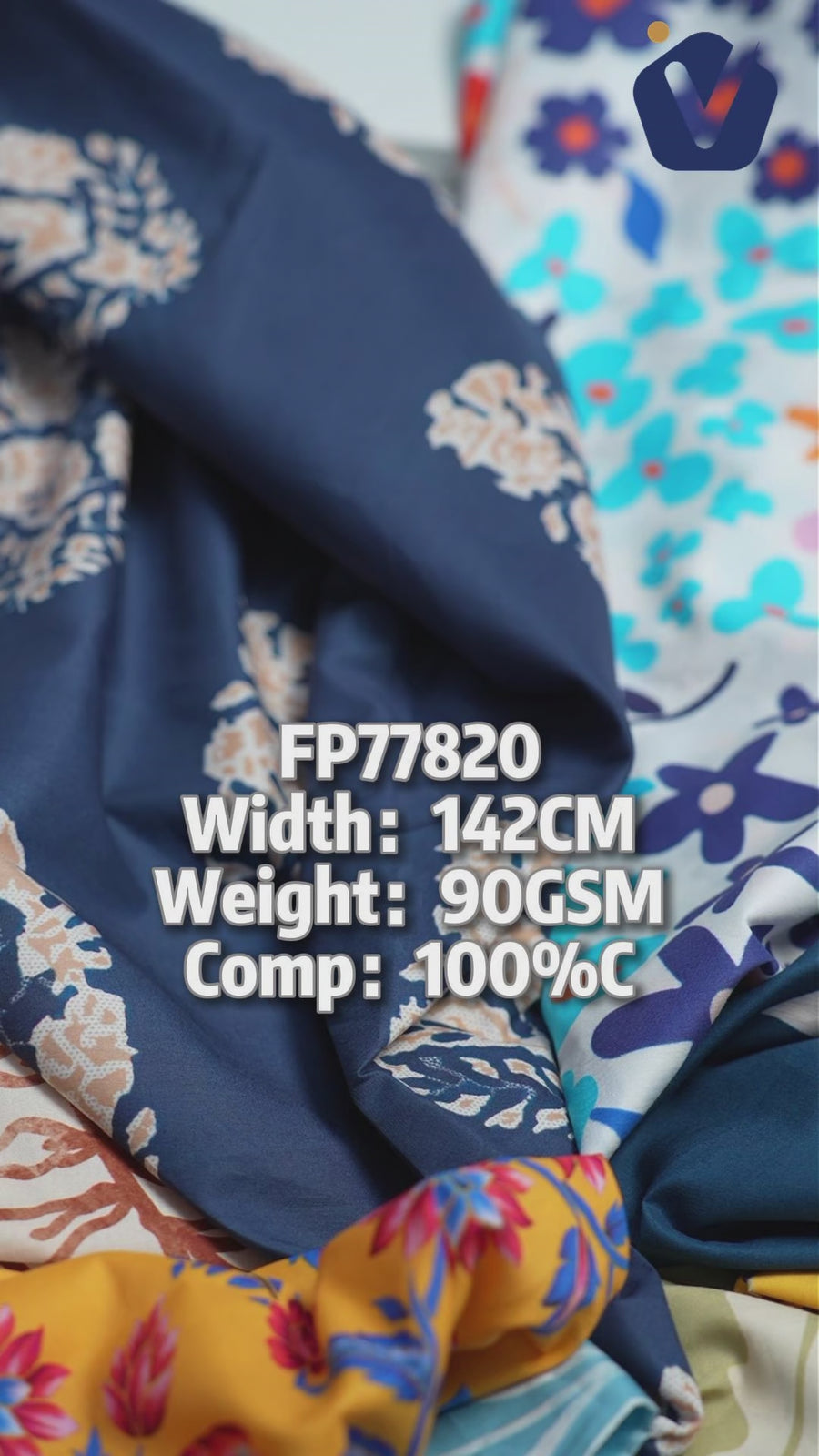 FP77820 / 60S / Printed Fabric