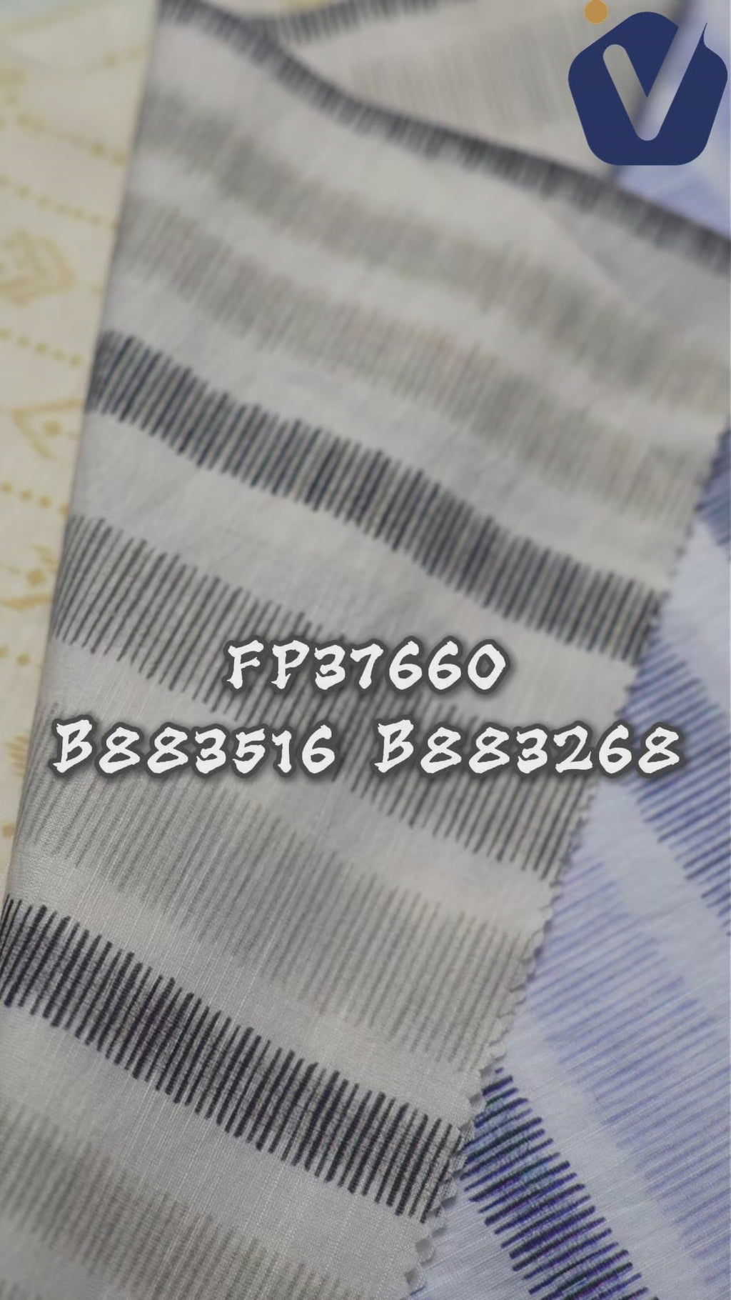 FP37660 / B883193 / Printed Fabric fabric video