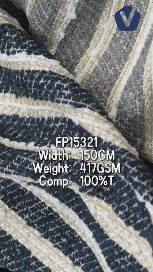 FP15321 / 1979 / Chanel-style Tweed fabric video