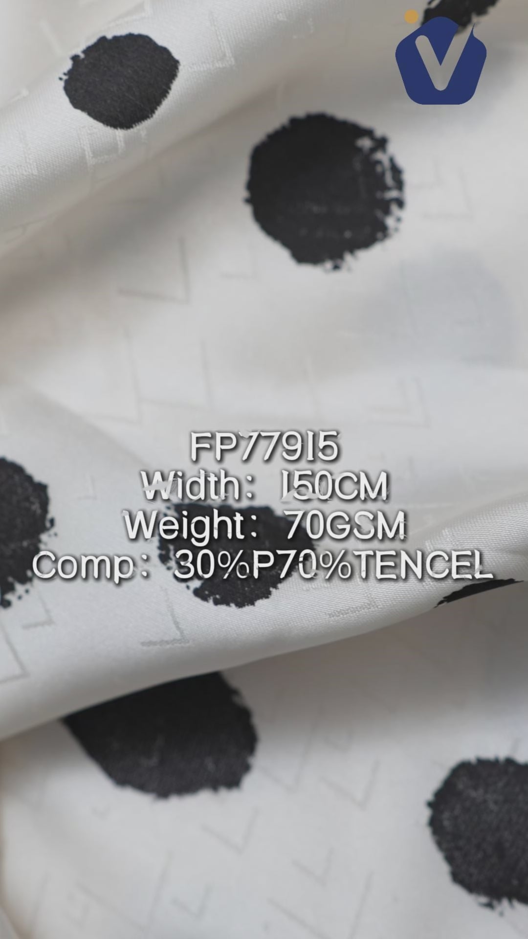 FP77915 / A530-3 1# / Processed Womenswear Fabric fabric video