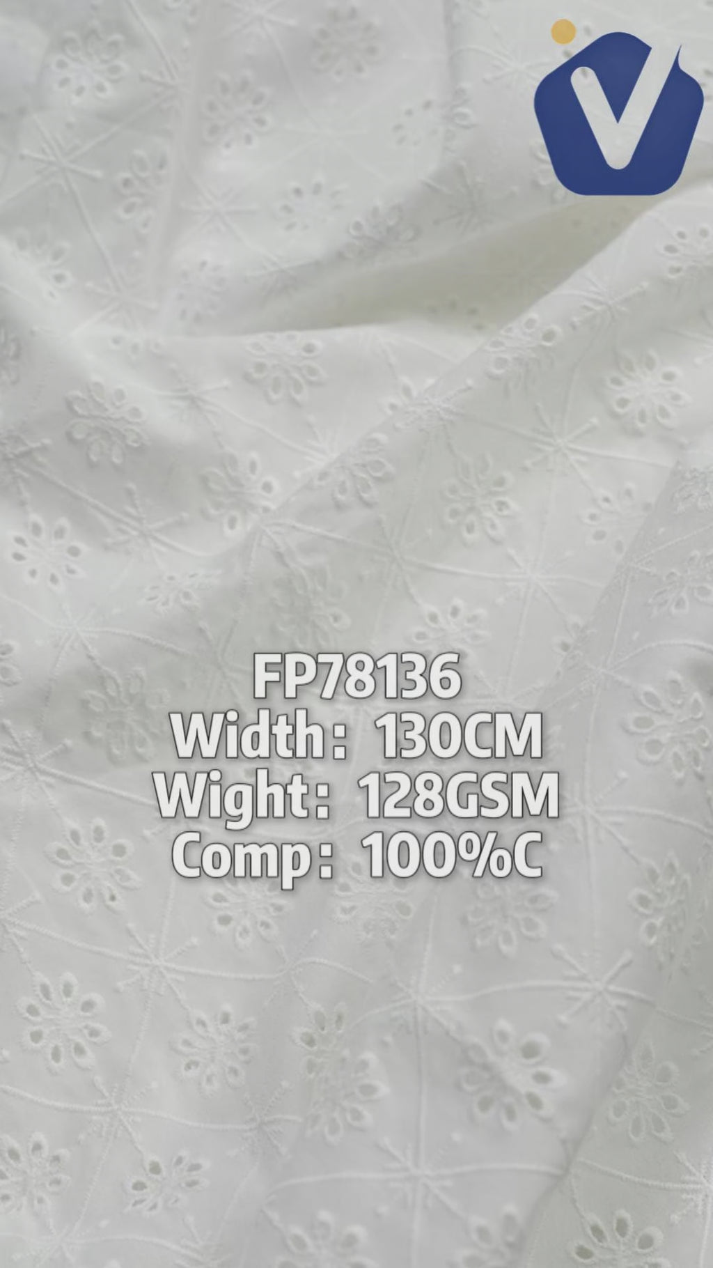 FP78136 / BBA10398# / Embroidery Fabric fabric video