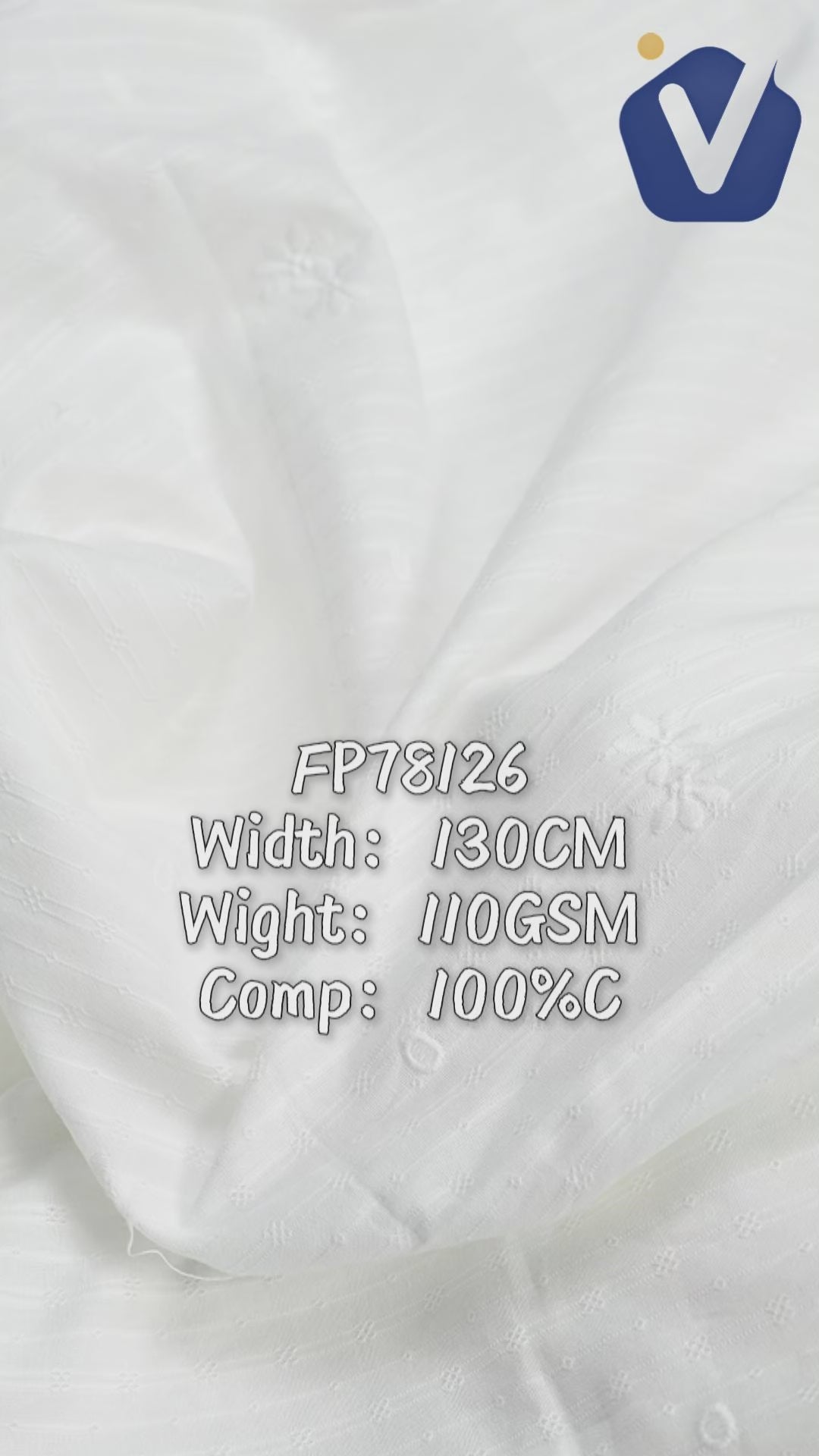 FP78126 / SL4002# / Embroidery Fabric fabric video