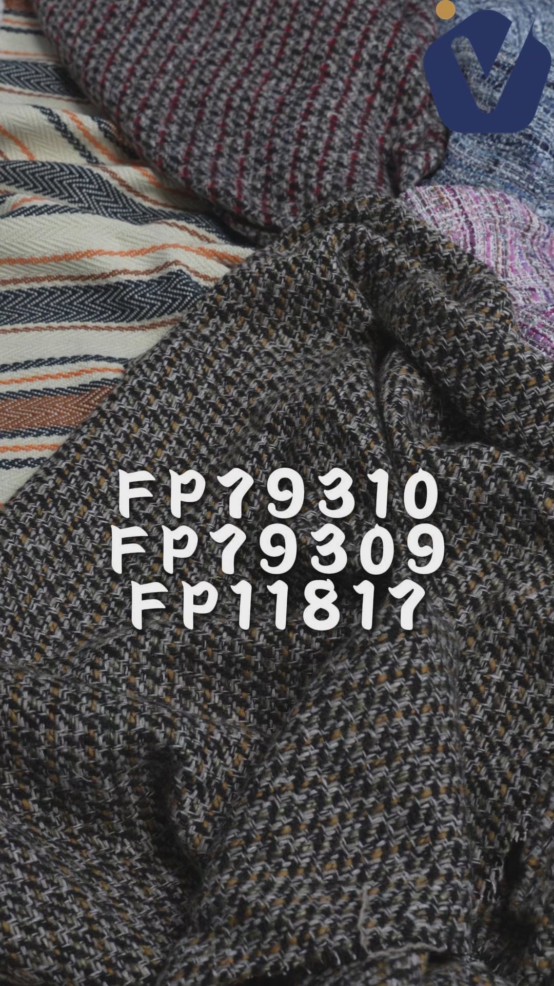 FP11817 / 1993 / Chanel-style Tweed fabric video