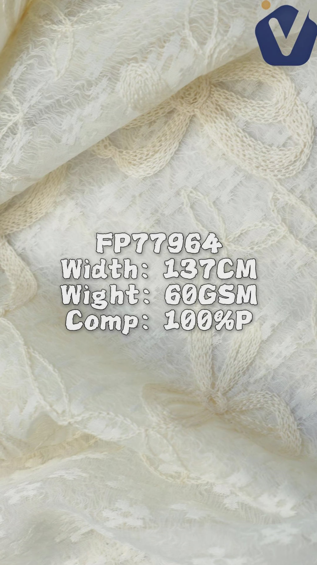 FP77964 / A699-1 / Processed Womenswear Fabric fabric video