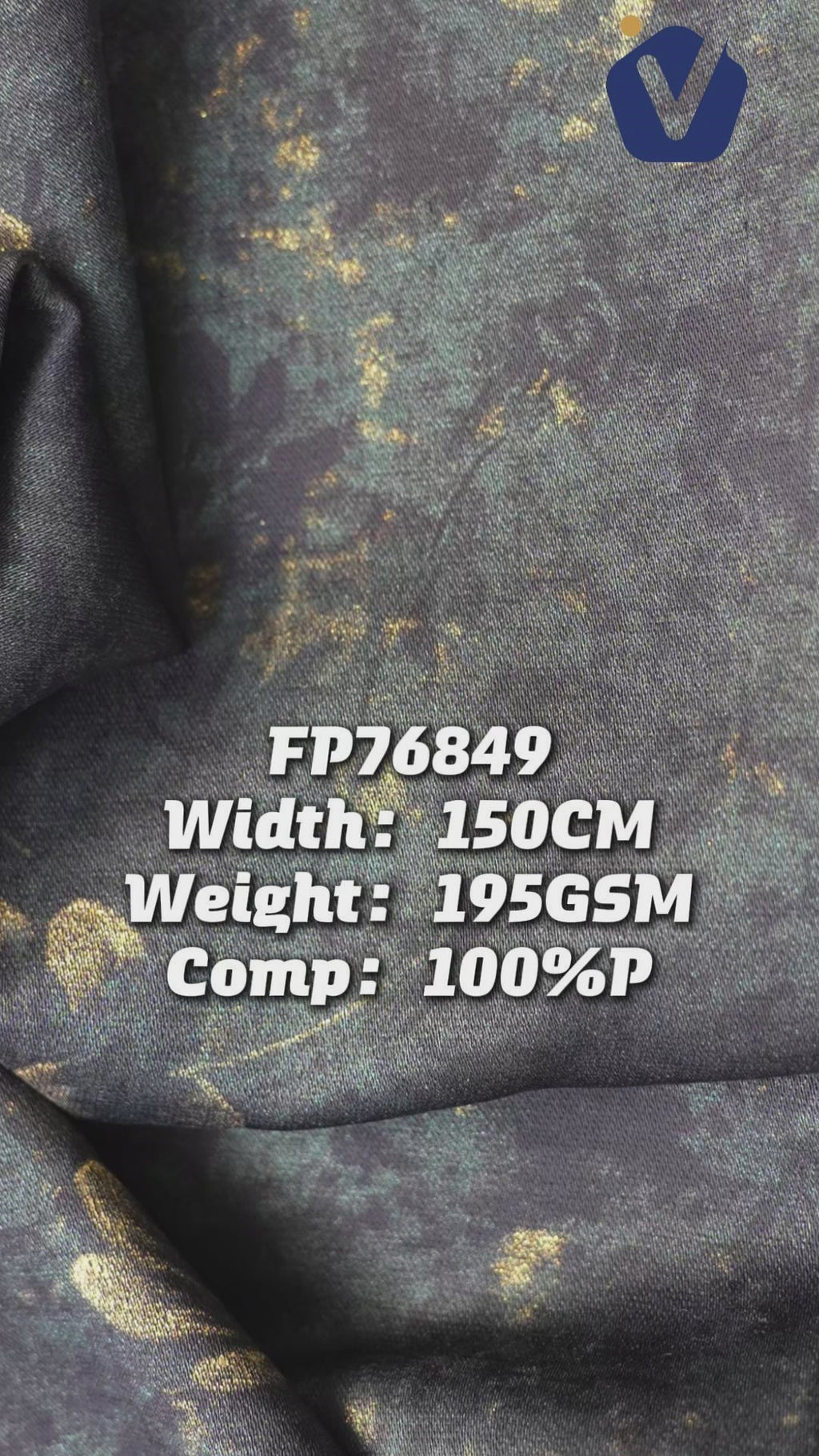 FP76849 / A505-5 / Processed Womenswear Fabric fabric video